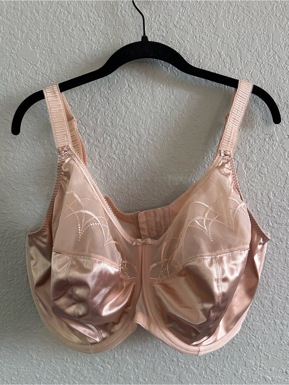 Elomi Morgan Underwire Banded Bra Nude Blush Full Coverage 44J‎ UK 44GG EL4030